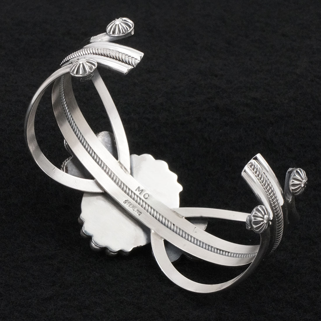 Michael Calladitto Turquoise & Sterling Silver Bracelet