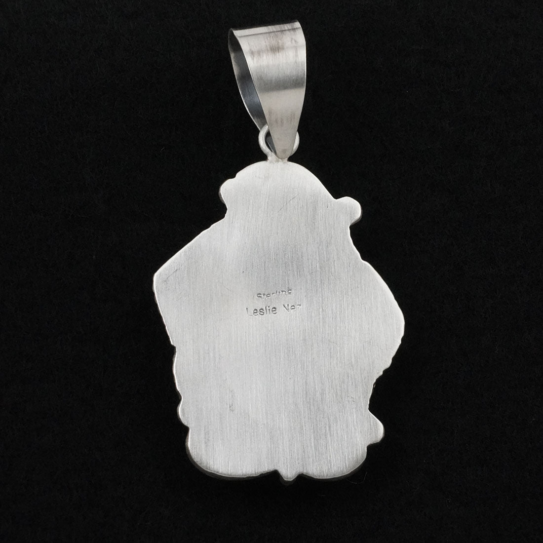 Leslie Nez Turquoise & Sterling Silver Pendant