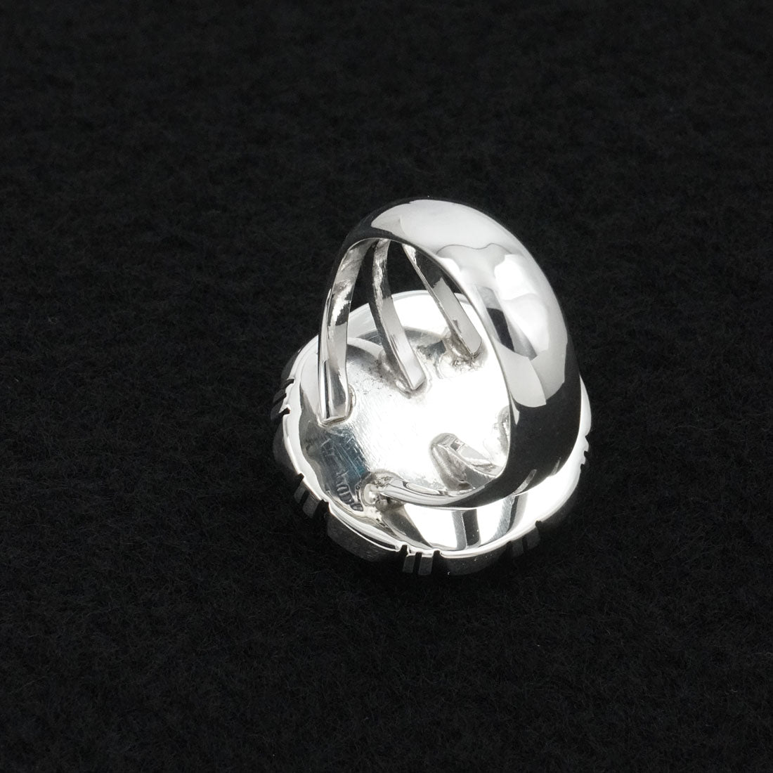Thomas Francisco Turquoise & Sterling Silver Ring Size 8