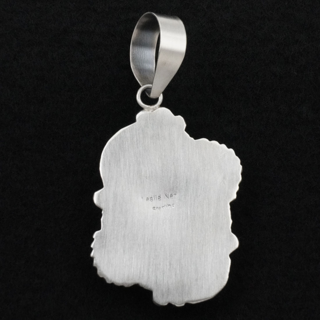 Leslie Nez Turquoise & Sterling Silver Pendant
