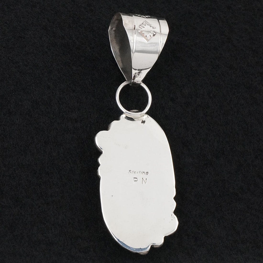 Phil Nez Turquoise & Sterling Silver Pendant
