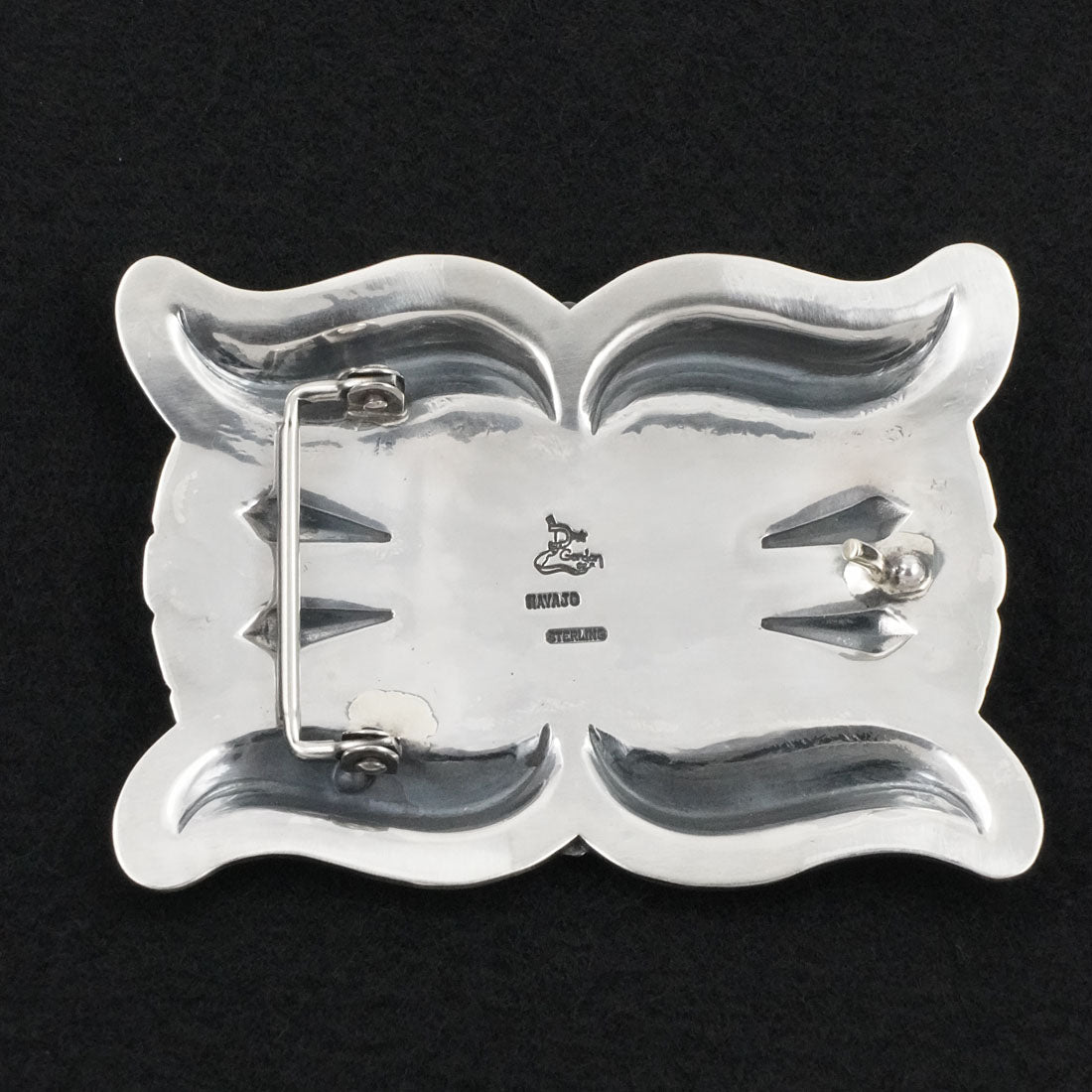 Delbert Gordon Turquoise & Sterling Silver Belt Buckle