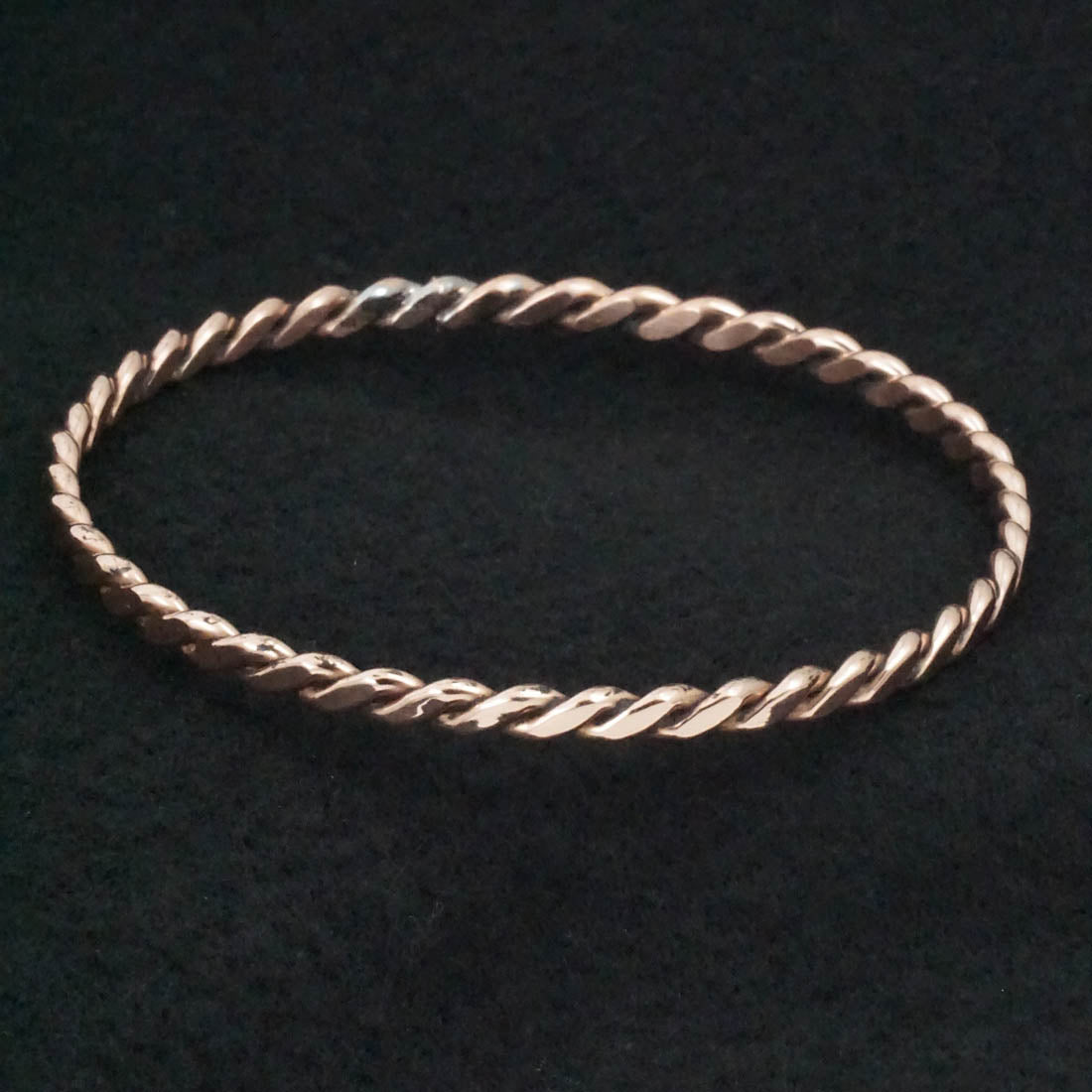 Elaine Tahe Copper Bangle Bracelet