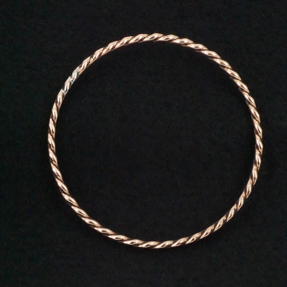 Elaine Tahe Copper Bangle Bracelet