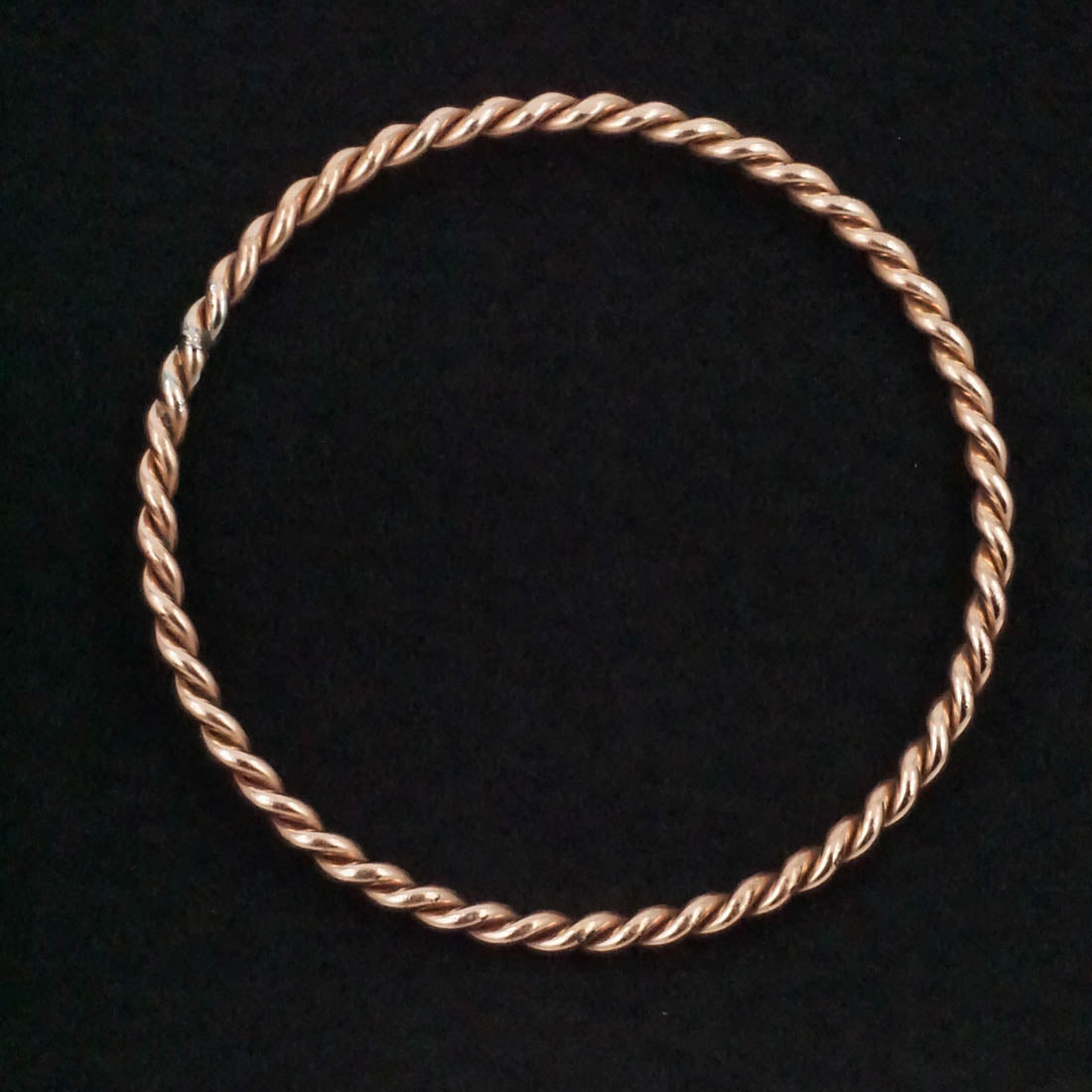 Elaine Tahe Copper Bangle Bracelet