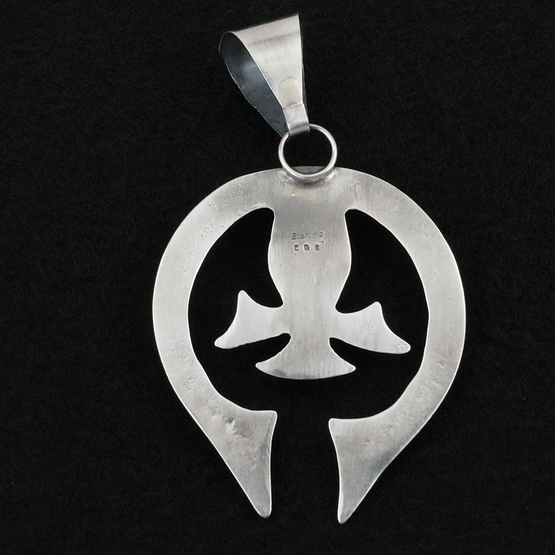 Eugene Gruber Turquoise & Sterling Silver Pendant