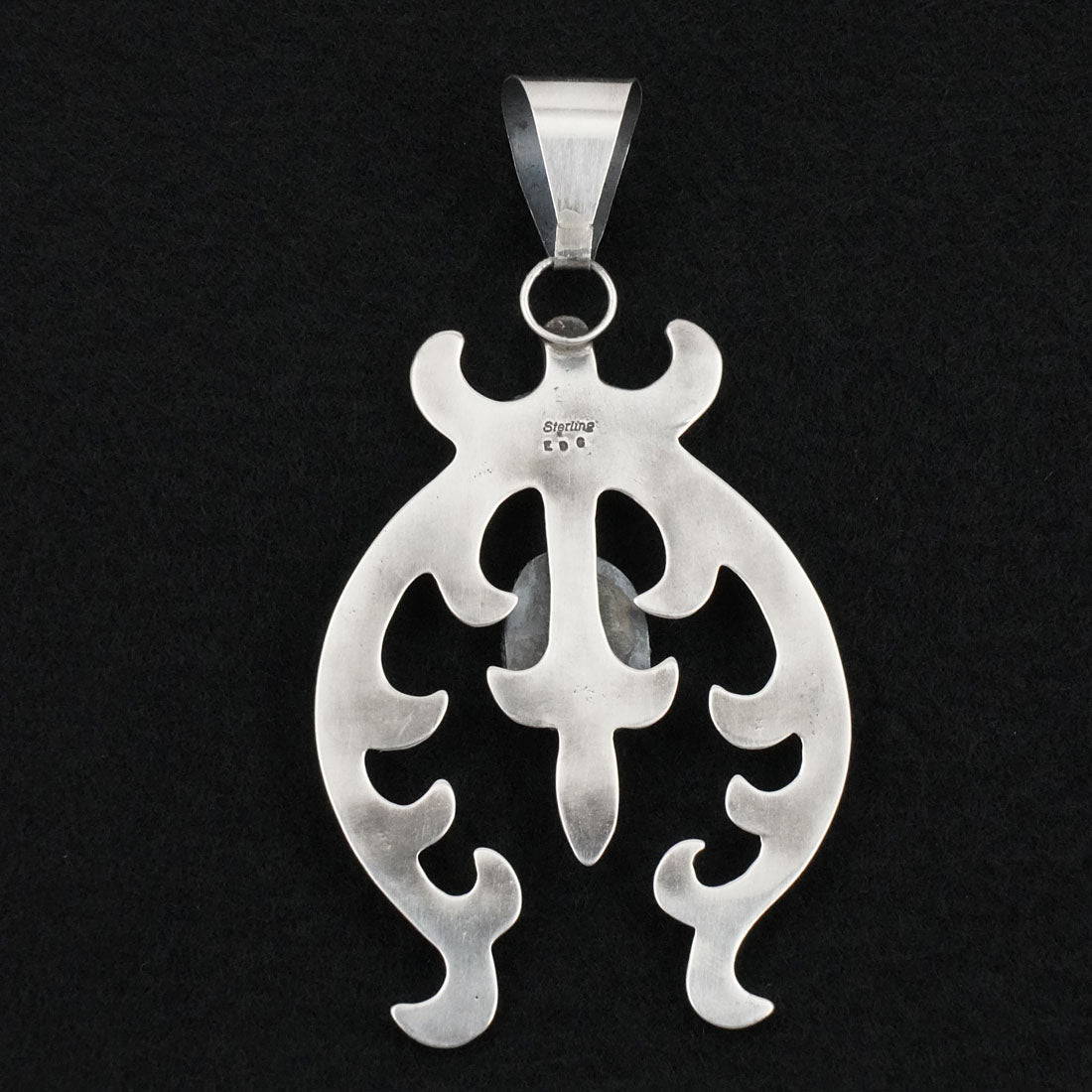 Eugene Gruber Turquoise & Sterling Silver Pendant