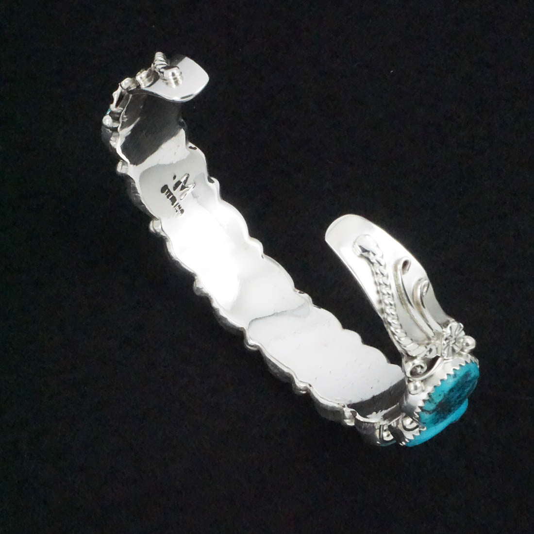 Martin Muskett Turquoise & Sterling Silver Bracelet