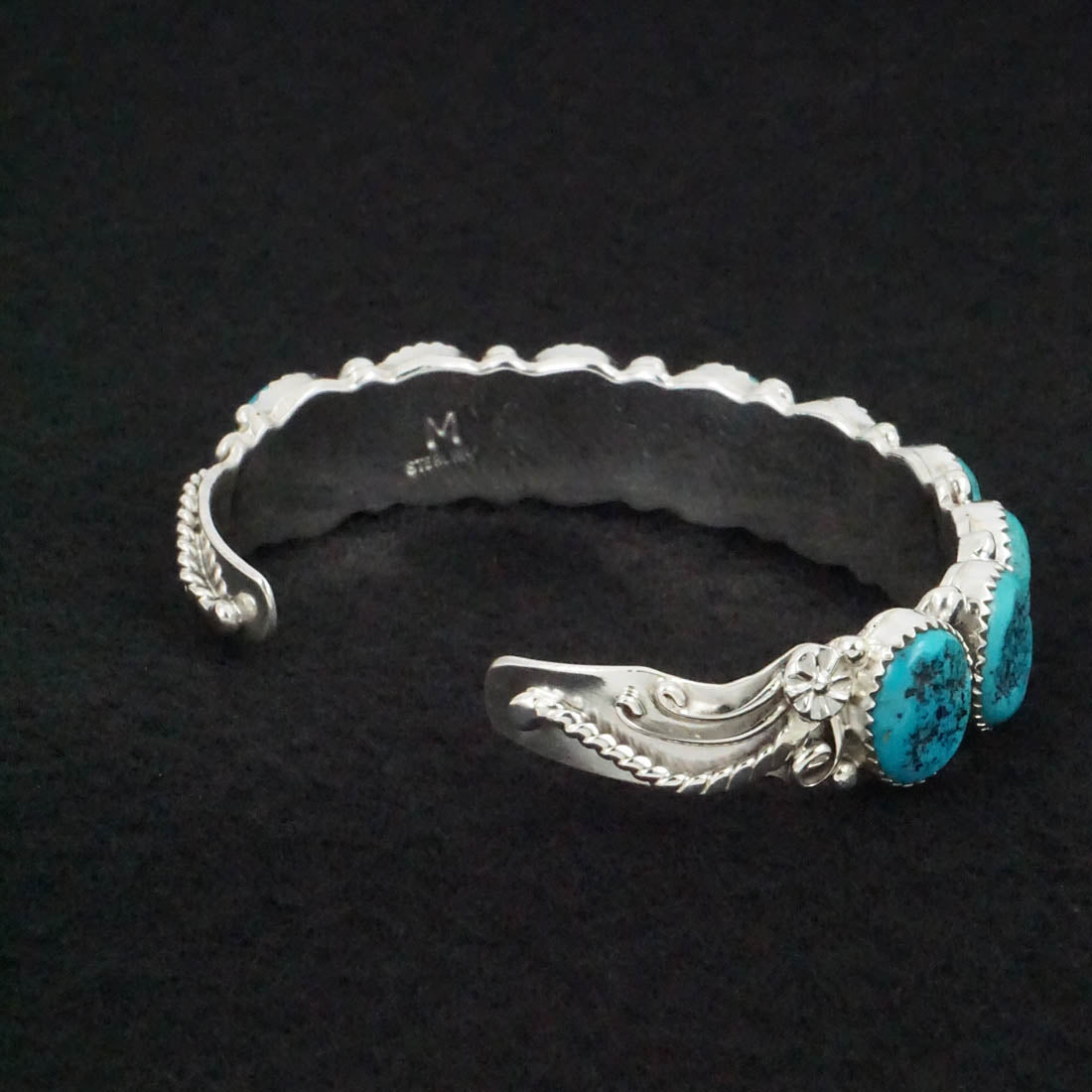 Martin Muskett Turquoise & Sterling Silver Bracelet