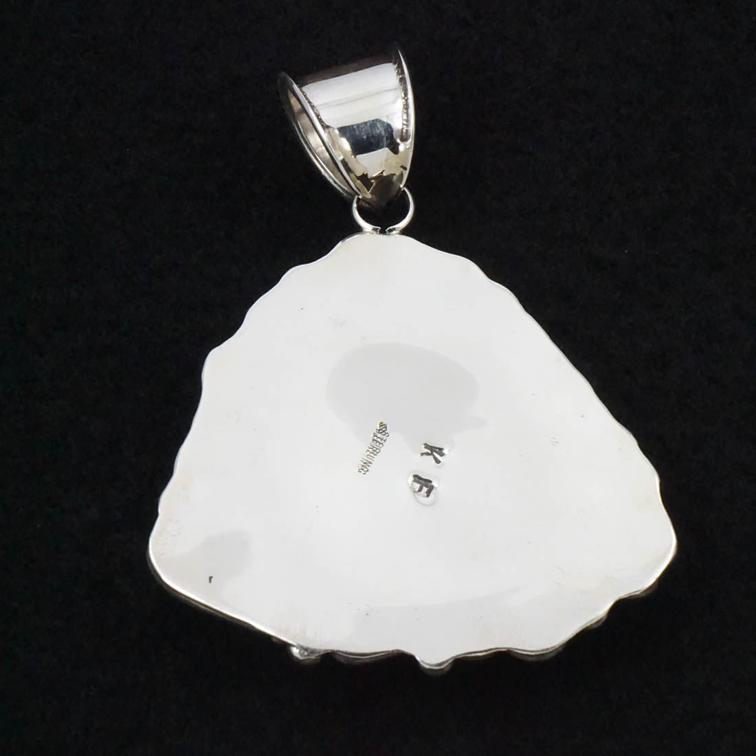 Ray Nez Turquoise & Sterling Silver Pendant