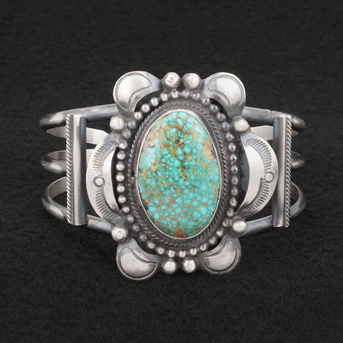 Leslie Nez Turquoise & Sterling Silver Bracelet