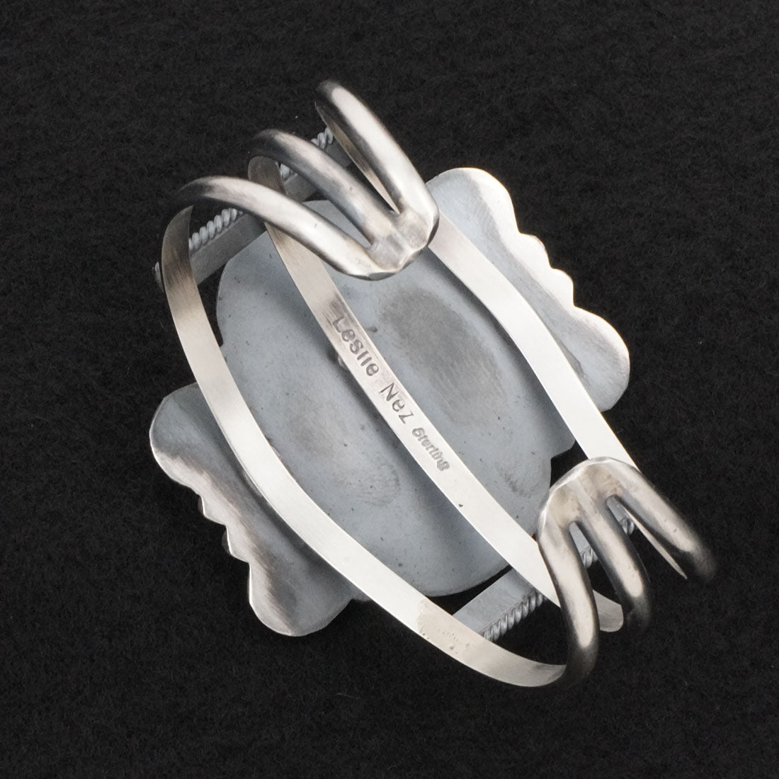 Leslie Nez Turquoise & Sterling Silver Bracelet