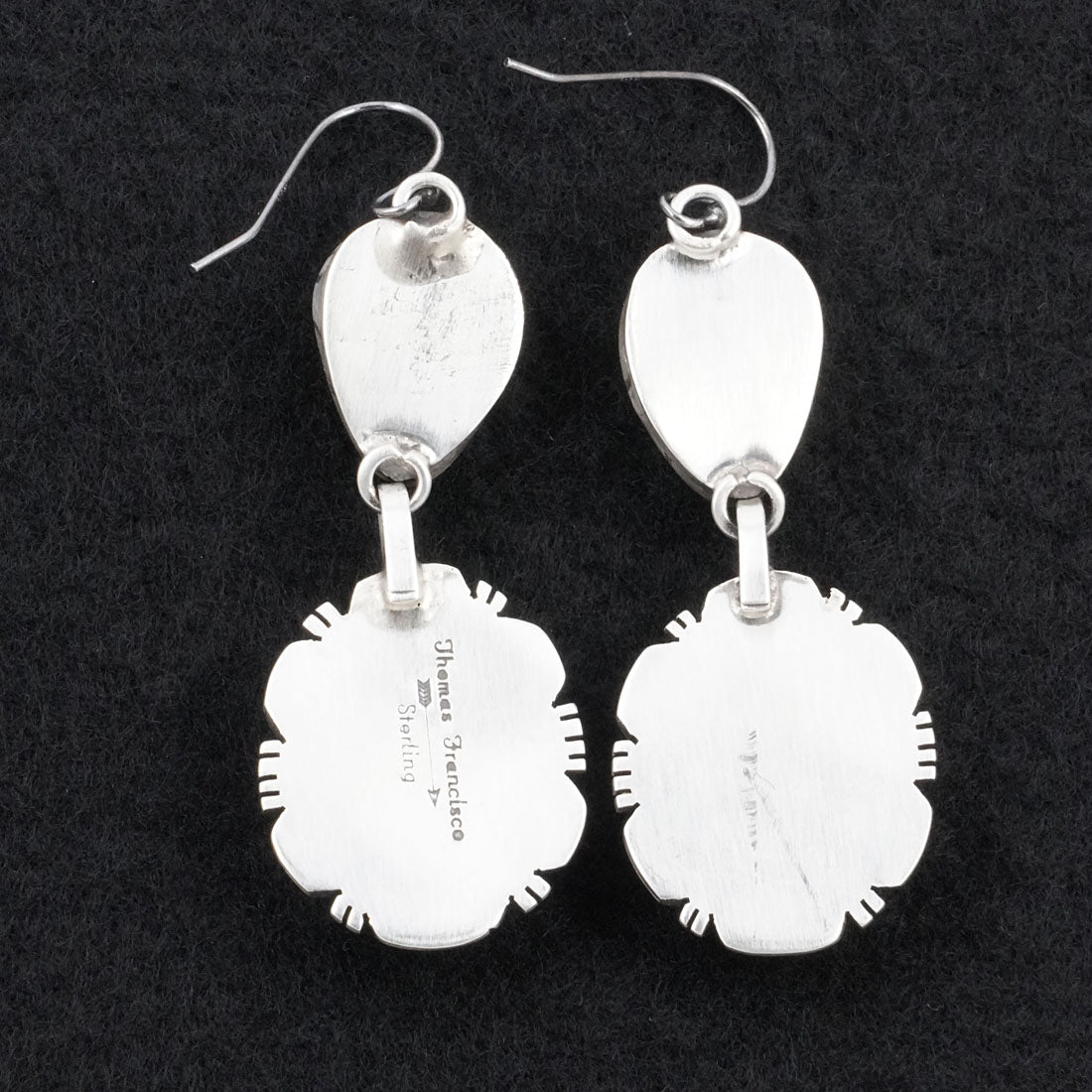 Thomas Francisco Turquoise & Sterling Silver Earrings
