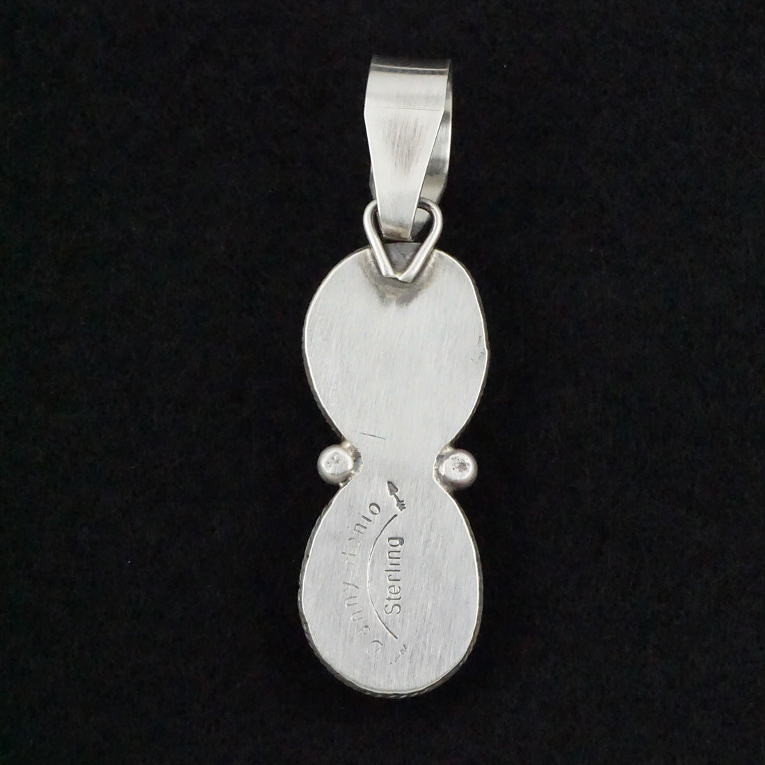 Danny Henio Turquoise & Sterling Silver Pendant