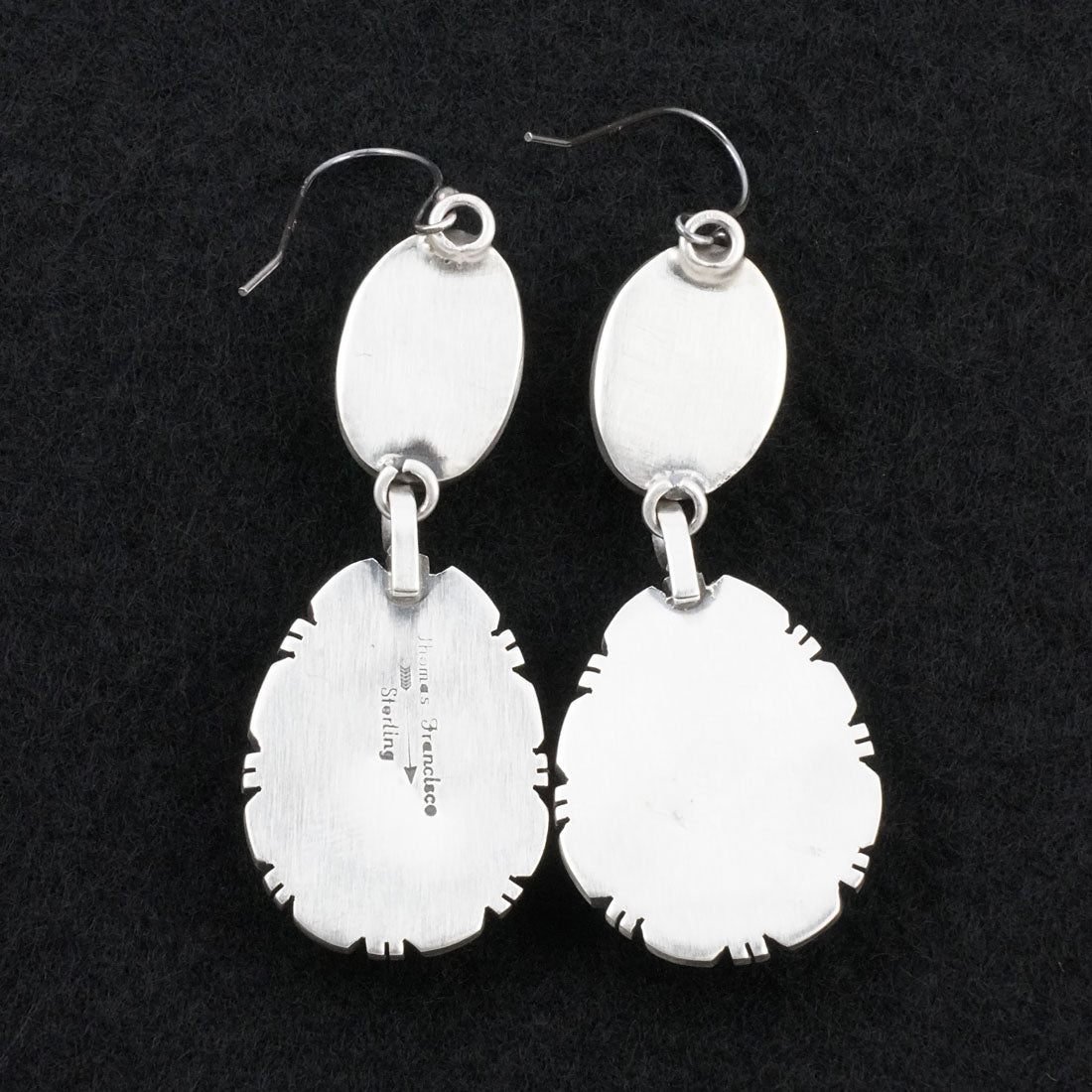 Thomas Francisco Turquoise & Sterling Silver Earrings