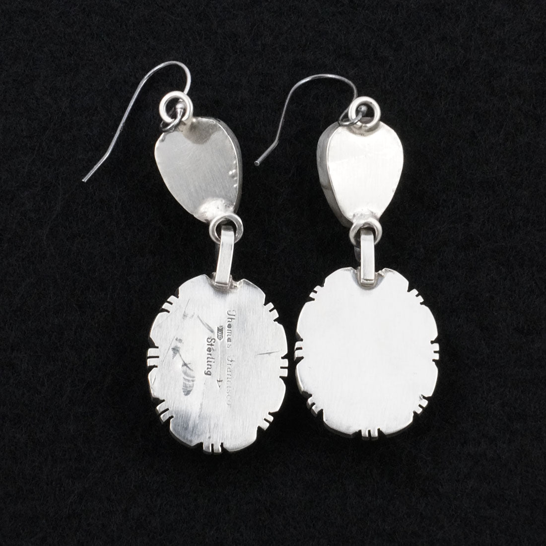 Thomas Francisco Turquoise & Sterling Silver Earrings