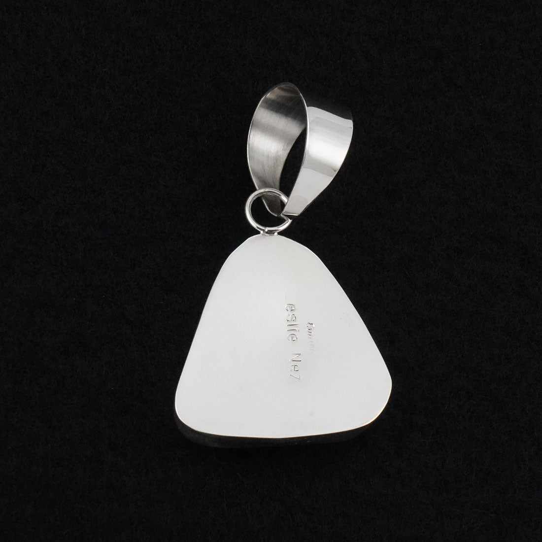 Leslie Nez Turquoise & Sterling Silver Pendant