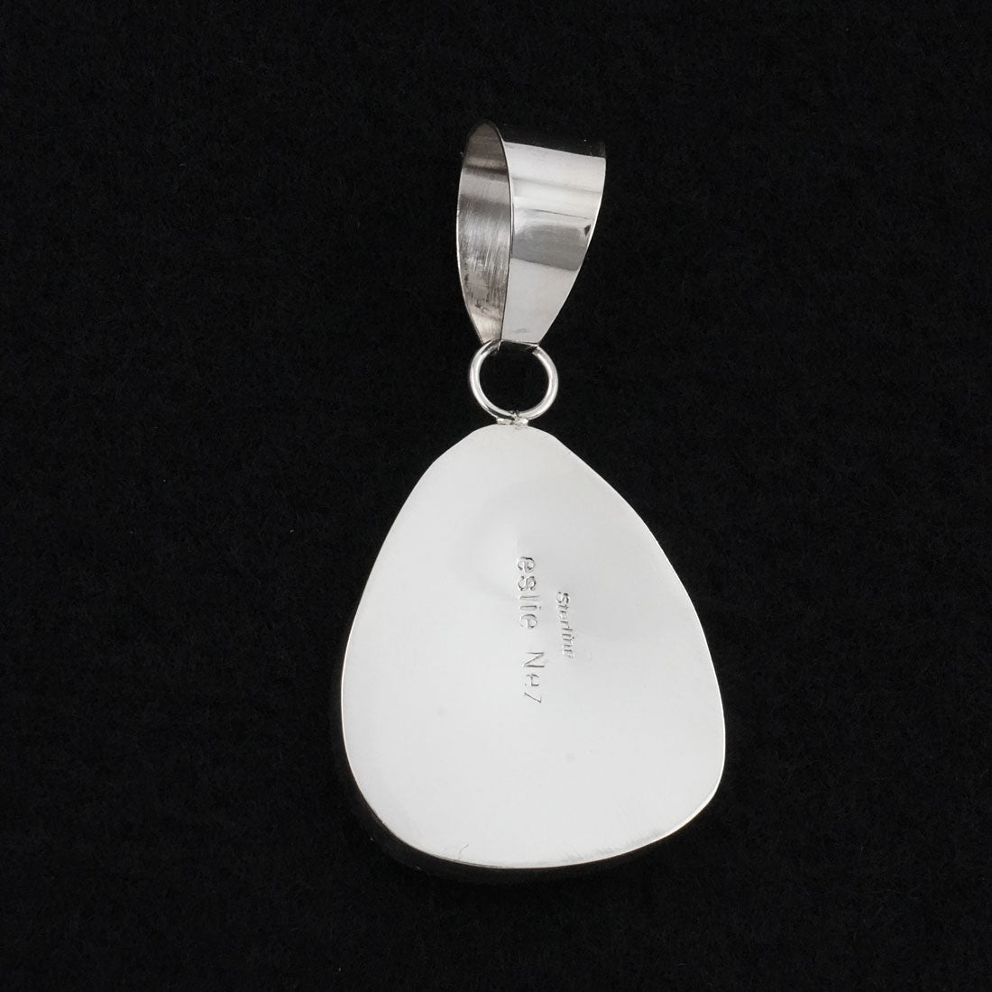 Leslie Nez Turquoise & Sterling Silver Pendant