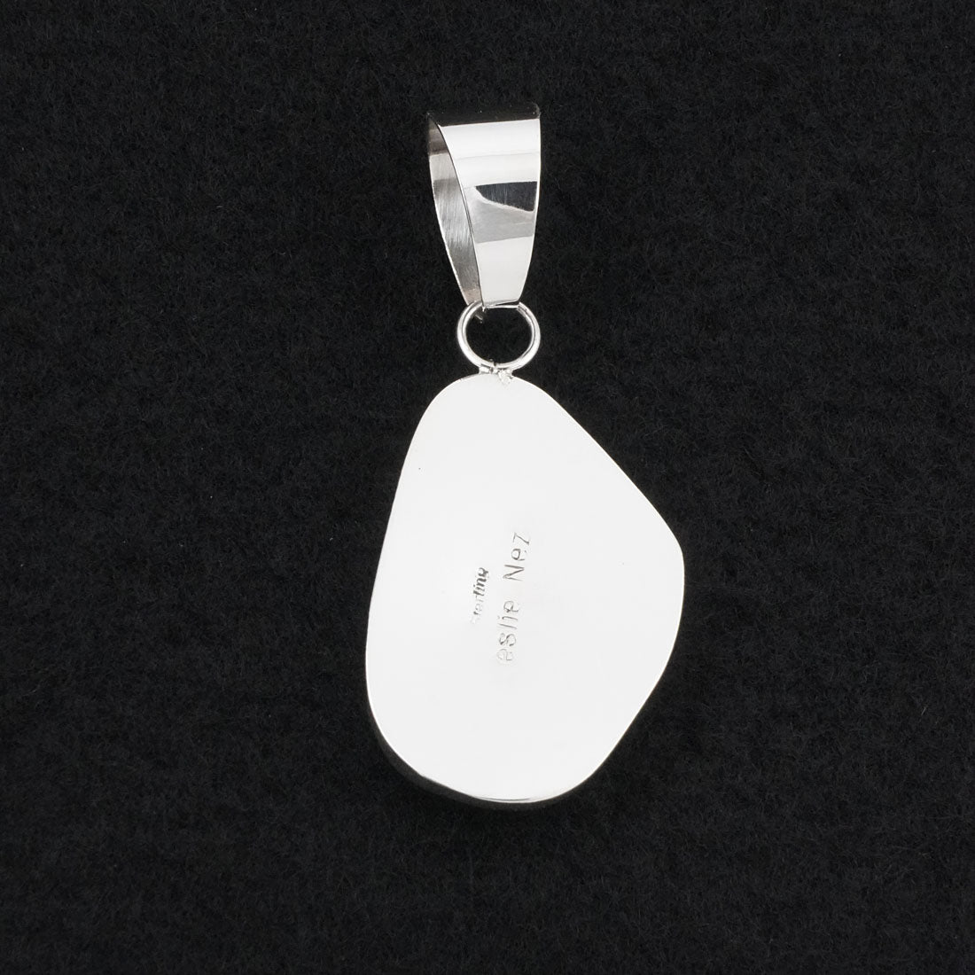 Leslie Nez Turquoise & Sterling Silver Pendant