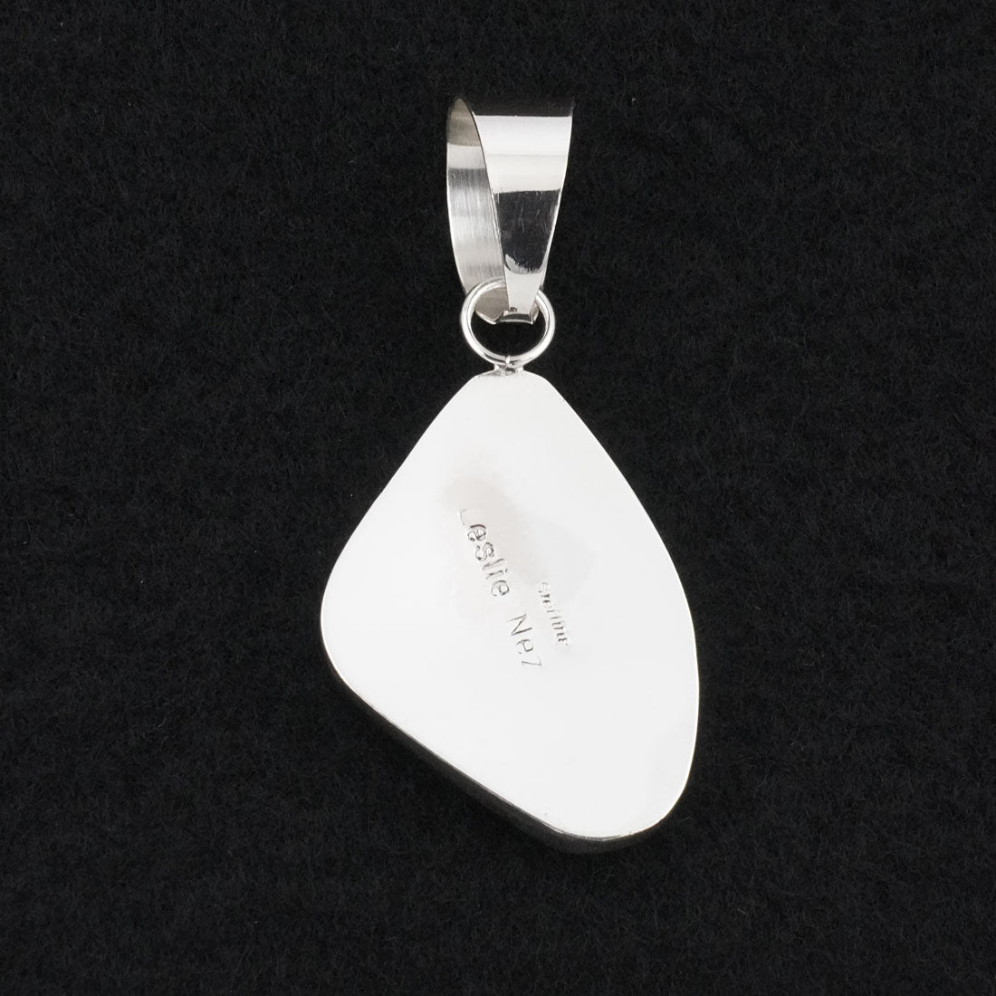 Leslie Nez Turquoise & Sterling Silver Pendant