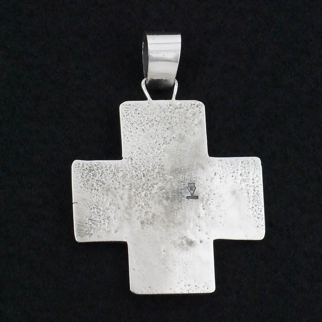 Ernest Rangel Turquoise & Sterling Silver Pendant