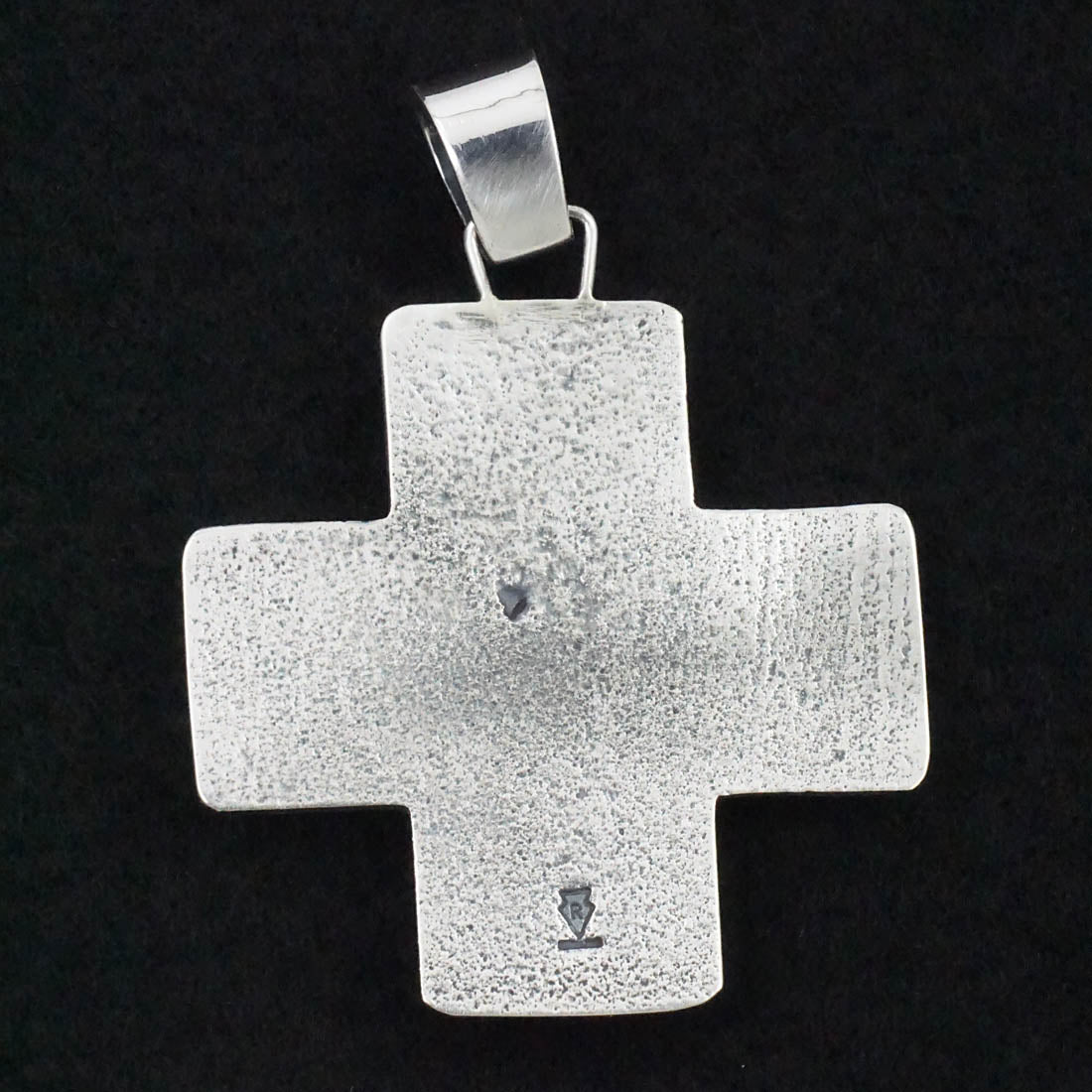 Ernest Rangel Turquoise & Sterling Silver Pendant
