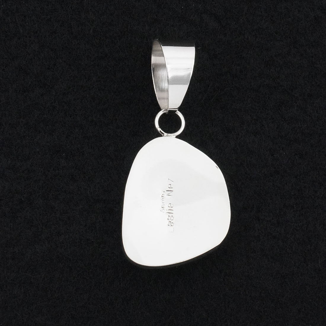 Leslie Nez Turquoise & Sterling Silver Pendant