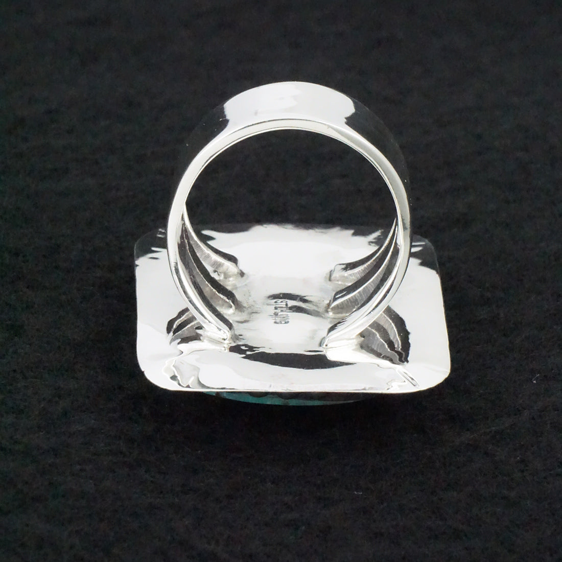 Randy Billy Turquoise & Sterling Silver Ring Size 8