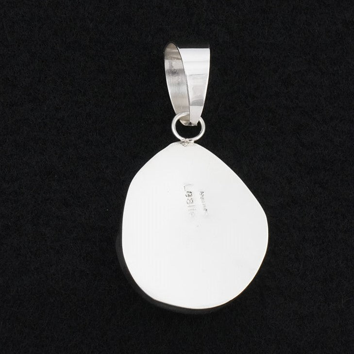 Leslie Nez Turquoise & Sterling Silver Pendant