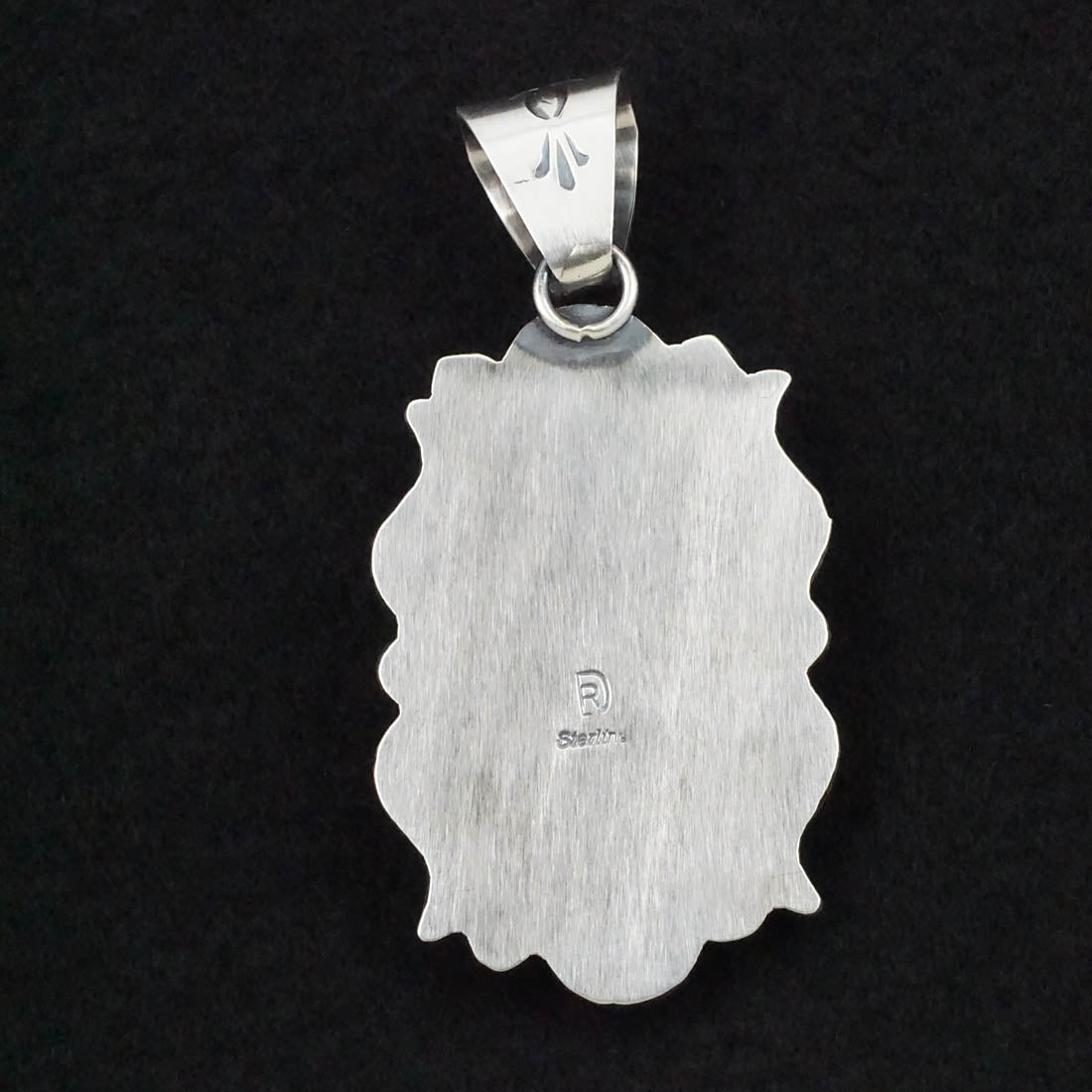 Raymond Delgarito Turquoise & Sterling Silver Pendant