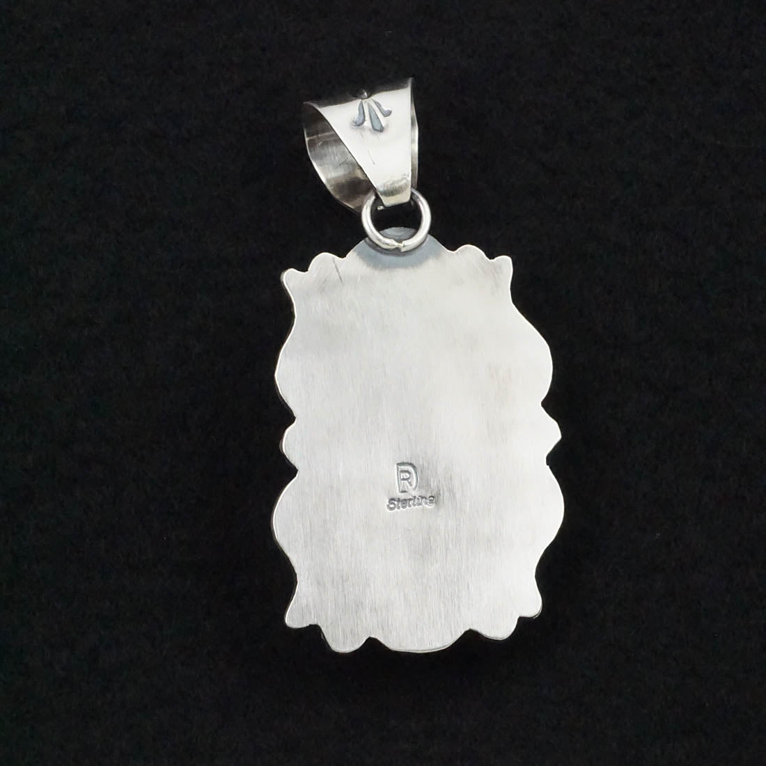 Raymond Delgarito Turquoise & Sterling Silver Pendant