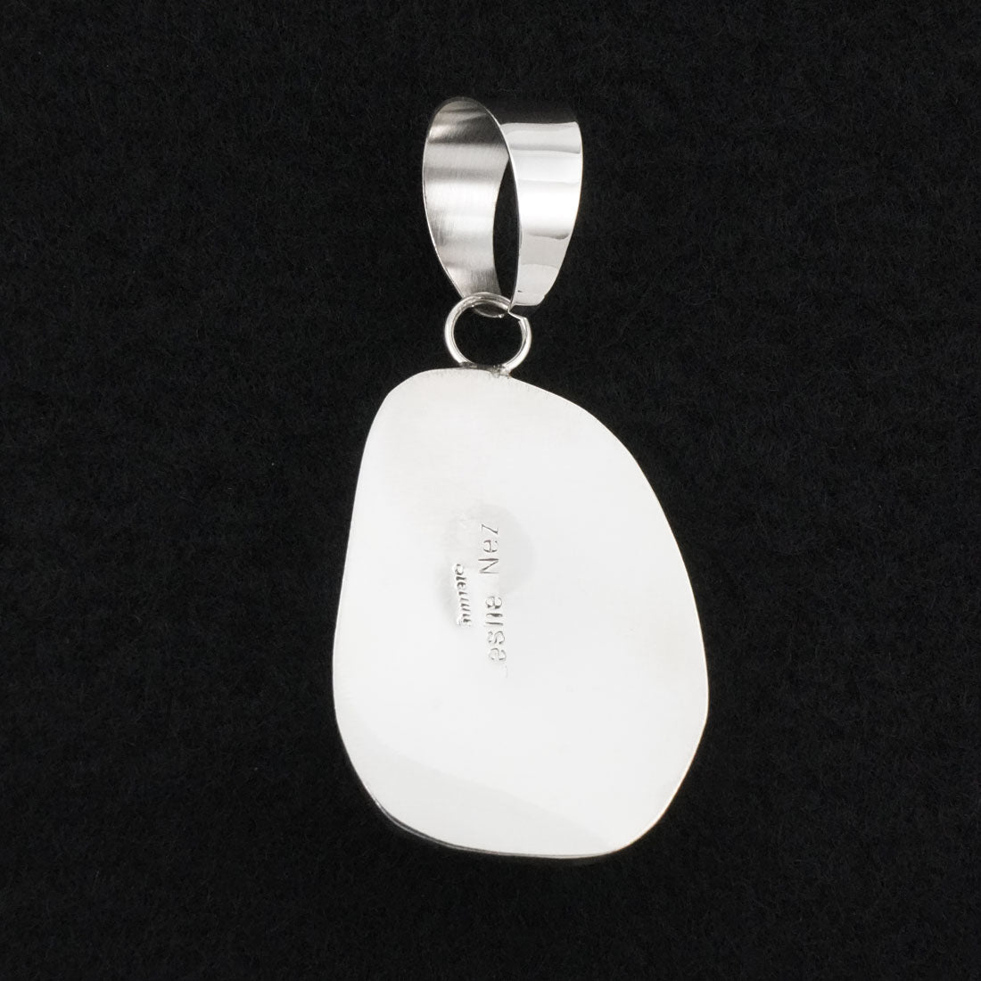 Leslie Nez Turquoise & Sterling Silver Pendant