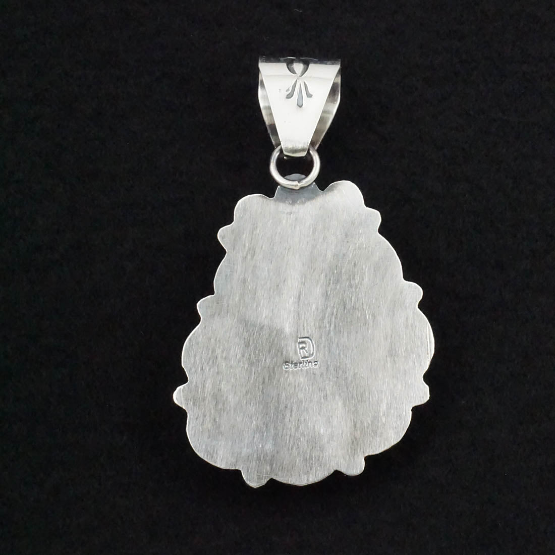 Raymond Delgarito Turquoise & Sterling Silver Pendant