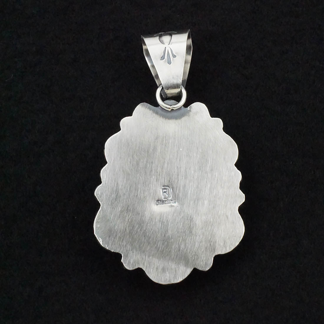 Raymond Delgarito Turquoise & Sterling Silver Pendant