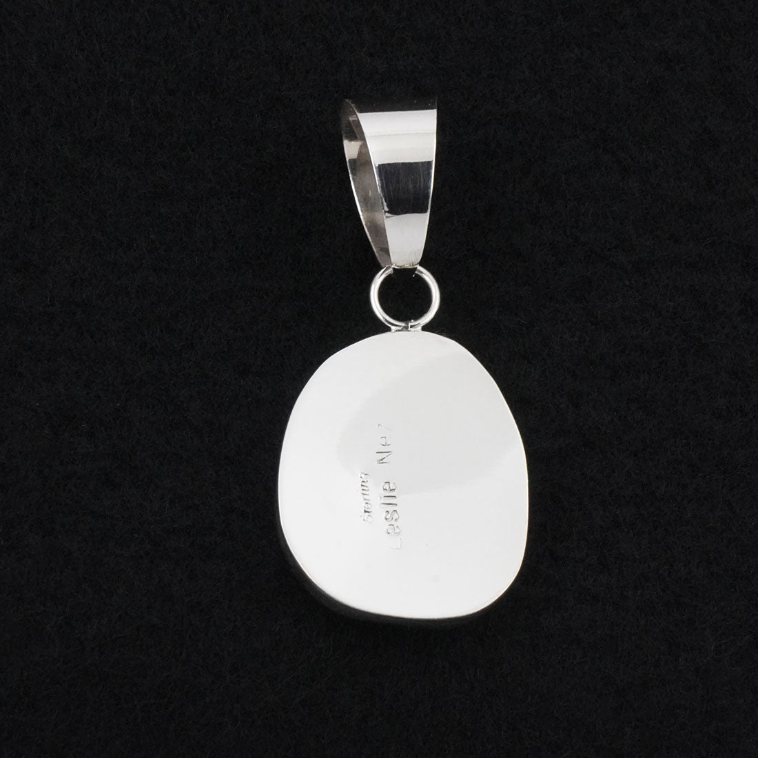 Leslie Nez Turquoise & Sterling Silver Pendant