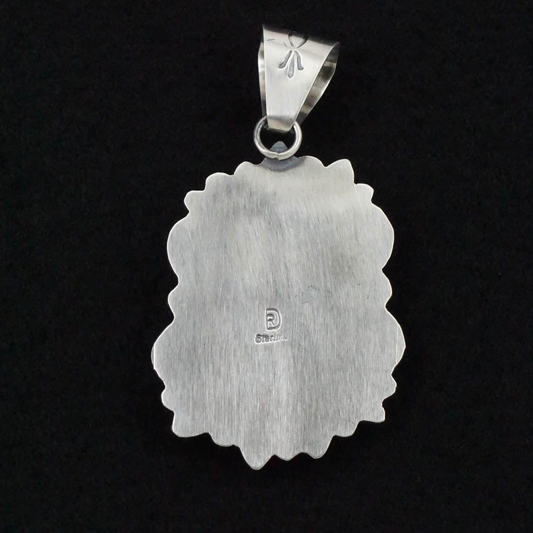 Raymond Delgarito Turquoise & Sterling Silver Pendant