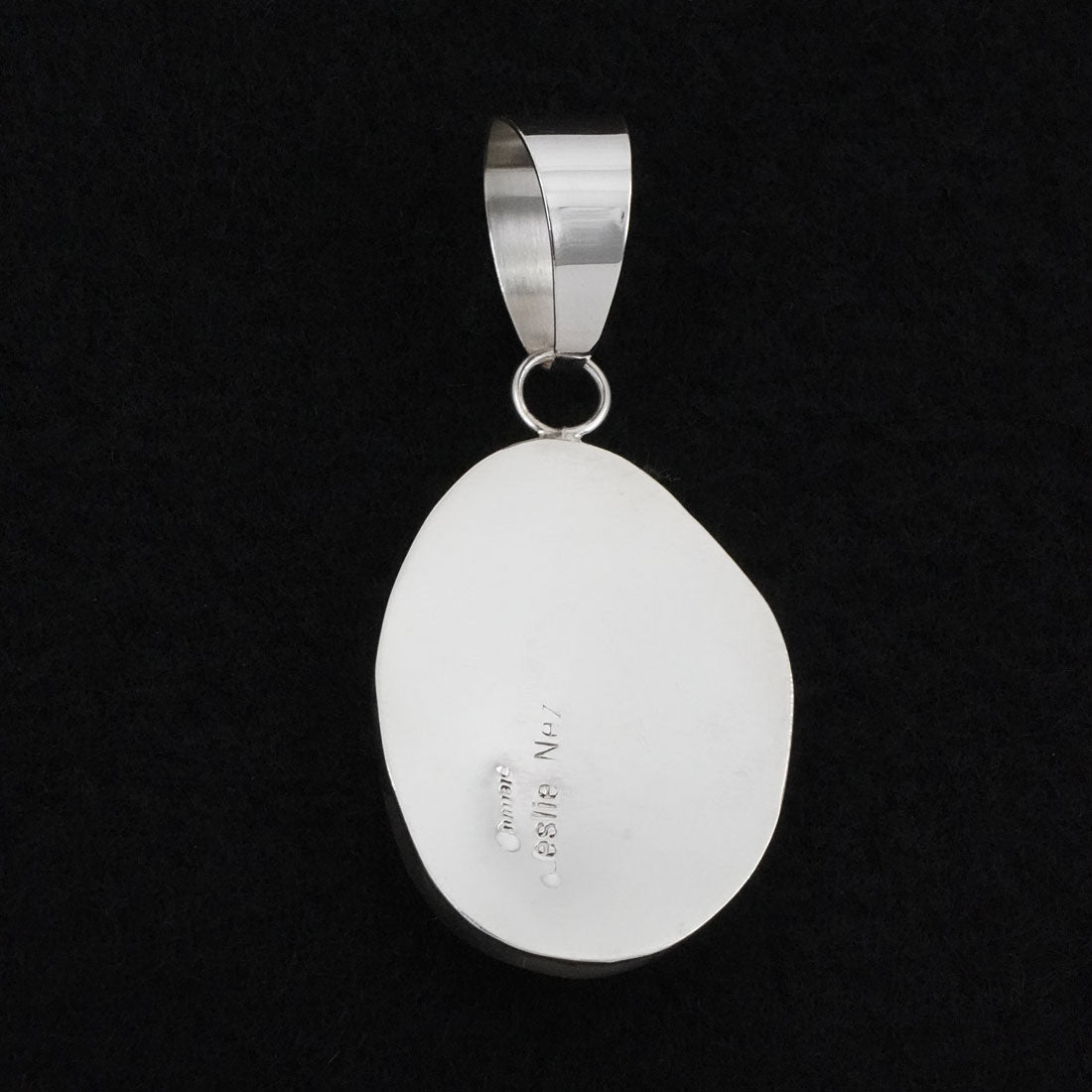 Leslie Nez Turquoise & Sterling Silver Pendant