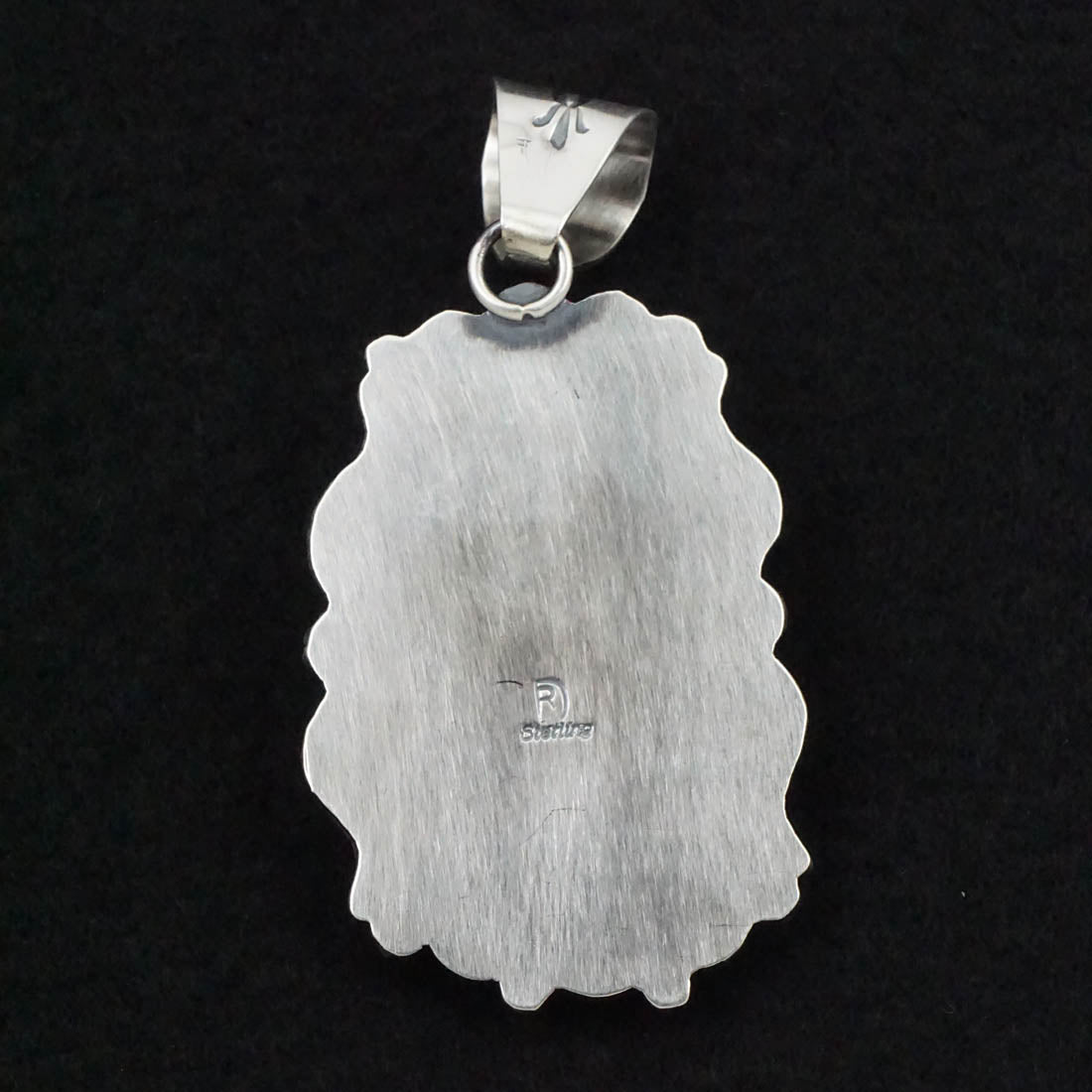 Raymond Delgarito Turquoise & Sterling Silver Pendant