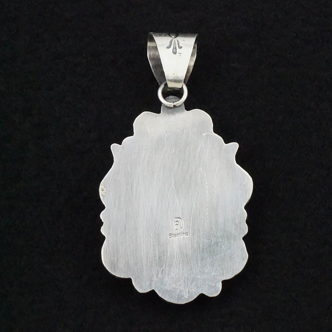 Raymond Delgarito Turquoise & Sterling Silver Pendant