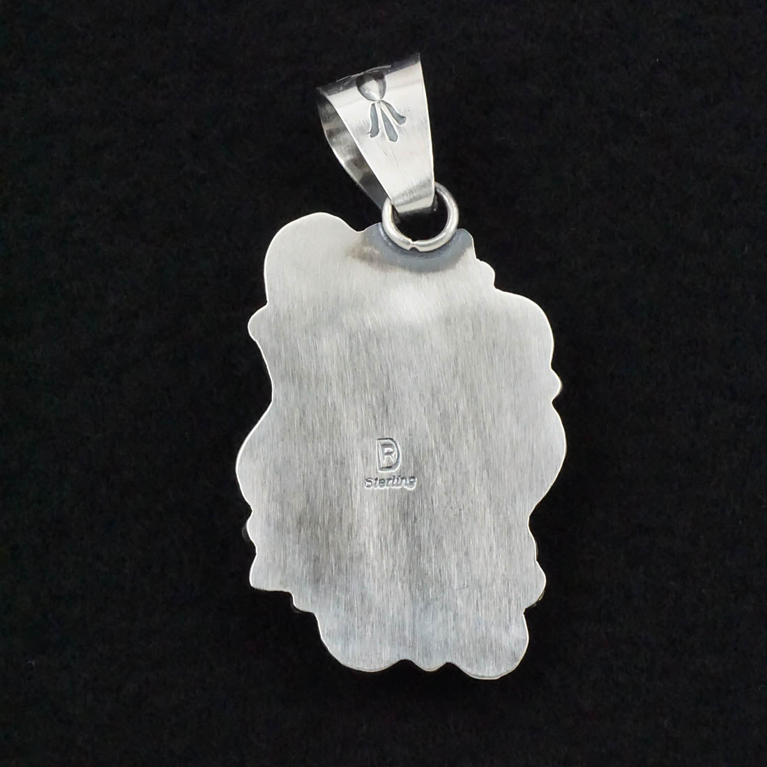 Raymond Delgarito Turquoise & Sterling Silver Pendant