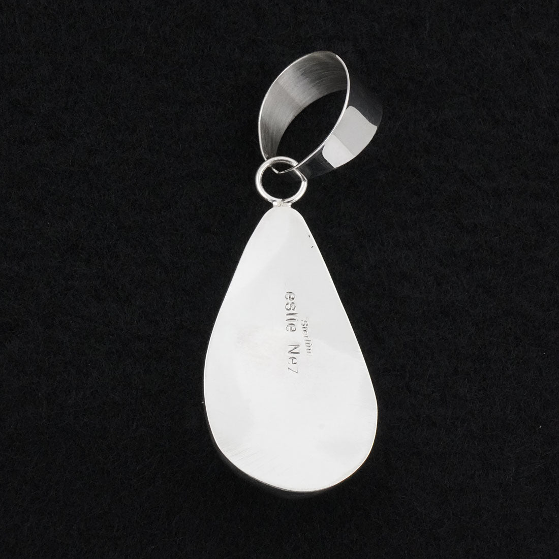 Leslie Nez Turquoise & Sterling Silver Pendant