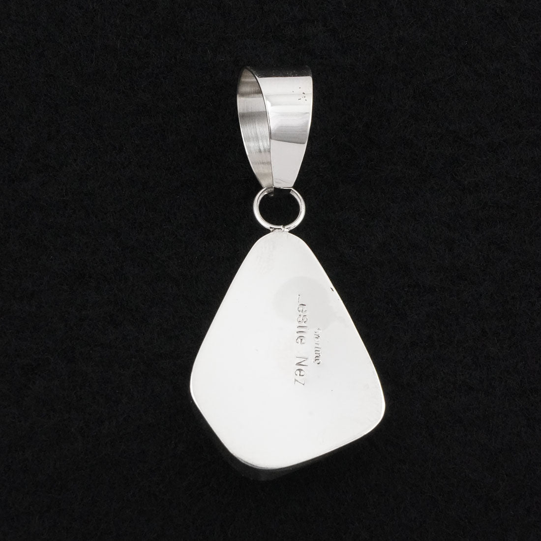 Leslie Nez Turquoise & Sterling Silver Pendant