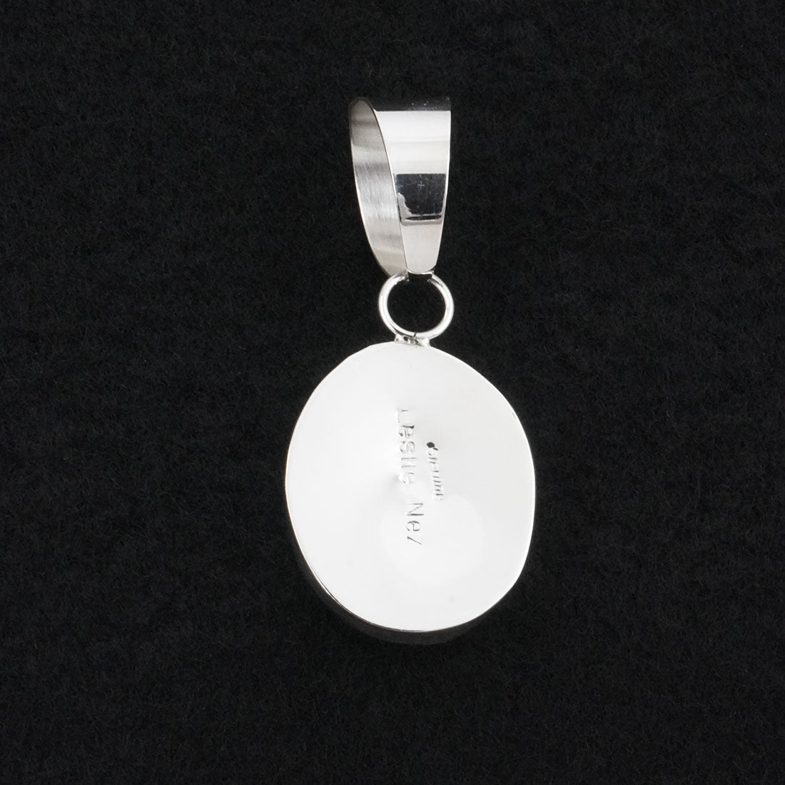 Leslie Nez Turquoise & Sterling Silver Pendant