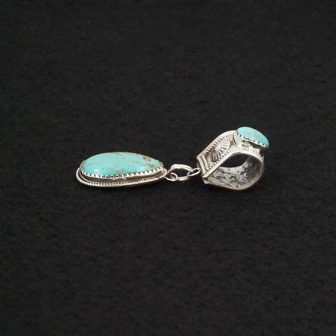 Ernest Hawthorne Turquoise & Sterling Silver Pendant
