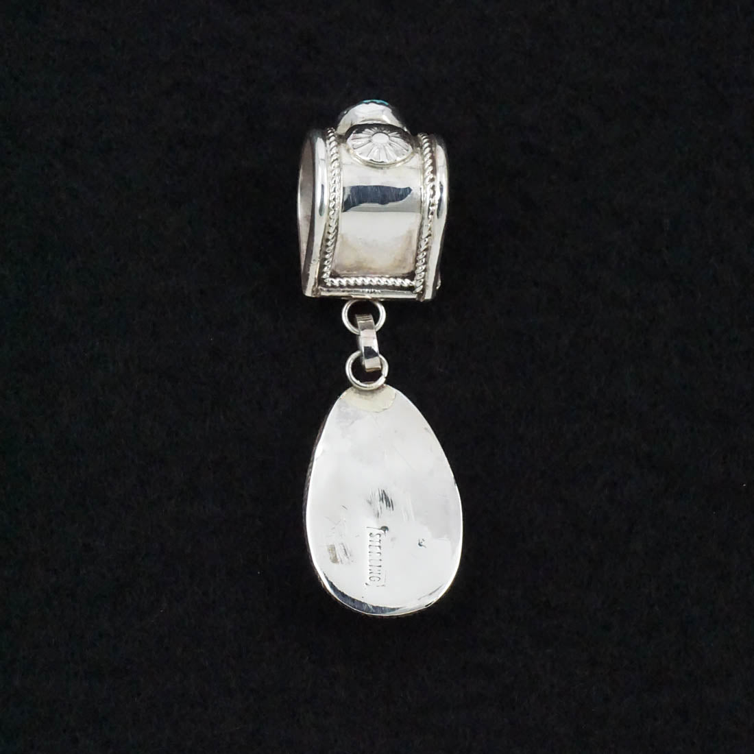 Ernest Hawthorne Turquoise & Sterling Silver Pendant
