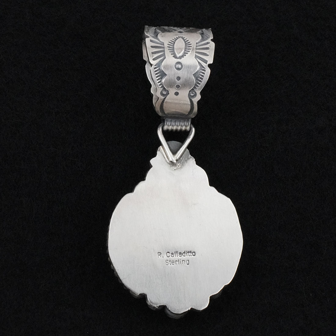 Rosita Calladitto Turquoise & Sterling Silver Pendant