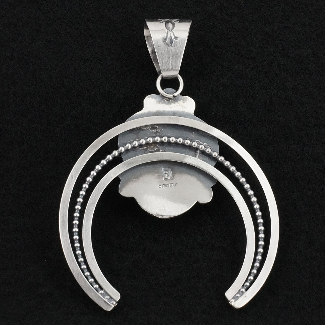 Raymond Delgarito Turquoise & Sterling Silver Pendant