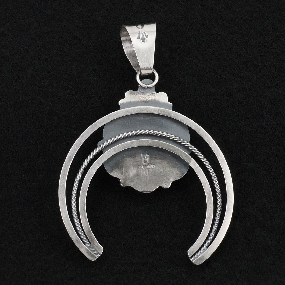 Raymond Delgarito Turquoise & Sterling Silver Pendant