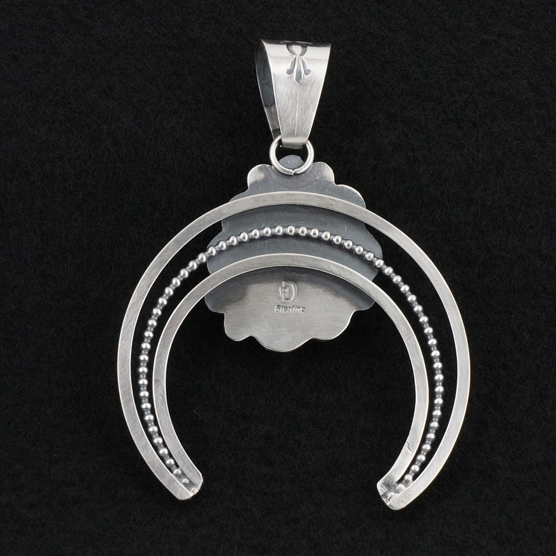 Raymond Delgarito Turquoise & Sterling Silver Pendant