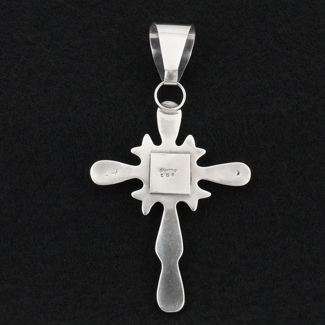 Eugene Gruber Turquoise & Sterling Silver Pendant